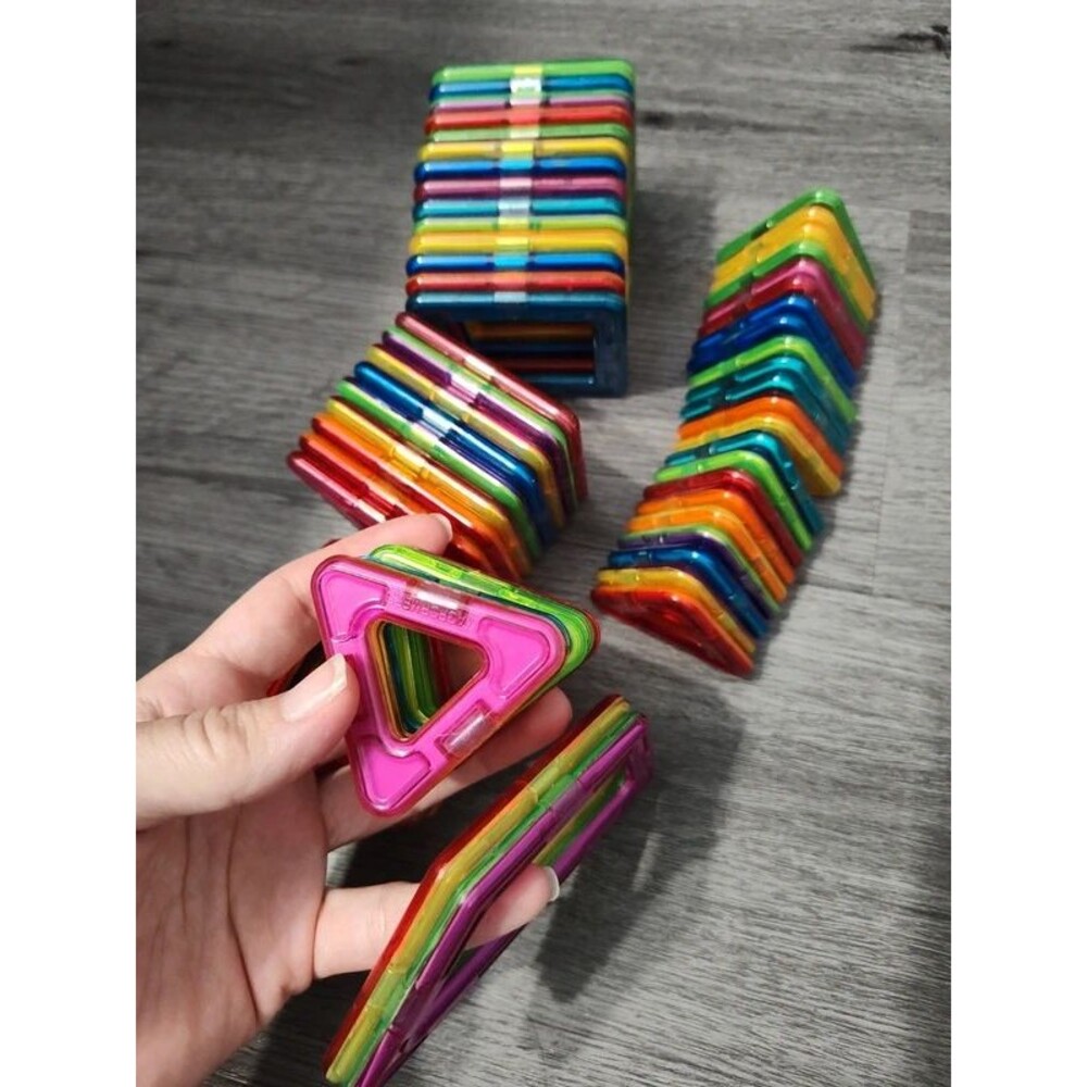 59pcs magna tiles magformers magnetic magnets